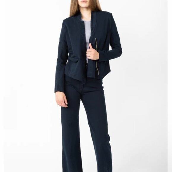 Prairie Underground Turner Denim Jacket Mechanic Asymmetric SZ M - Picture 6 of 6